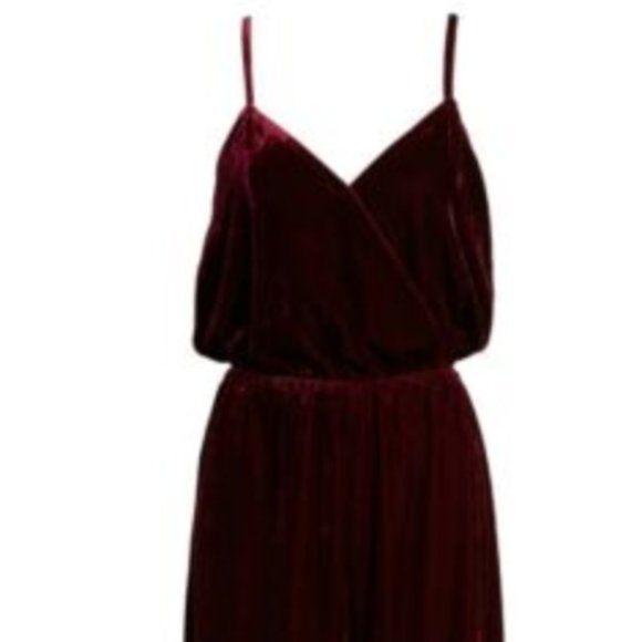 NaaNaa LF Velvet Jumpsuit BLACK - Picture 3 of 3